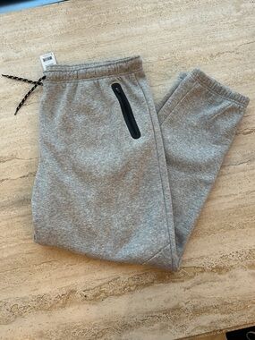 NEW 🆕 Athletic Works Gray Fleece Jogger Sweatpants - Casual Comfort 2XL